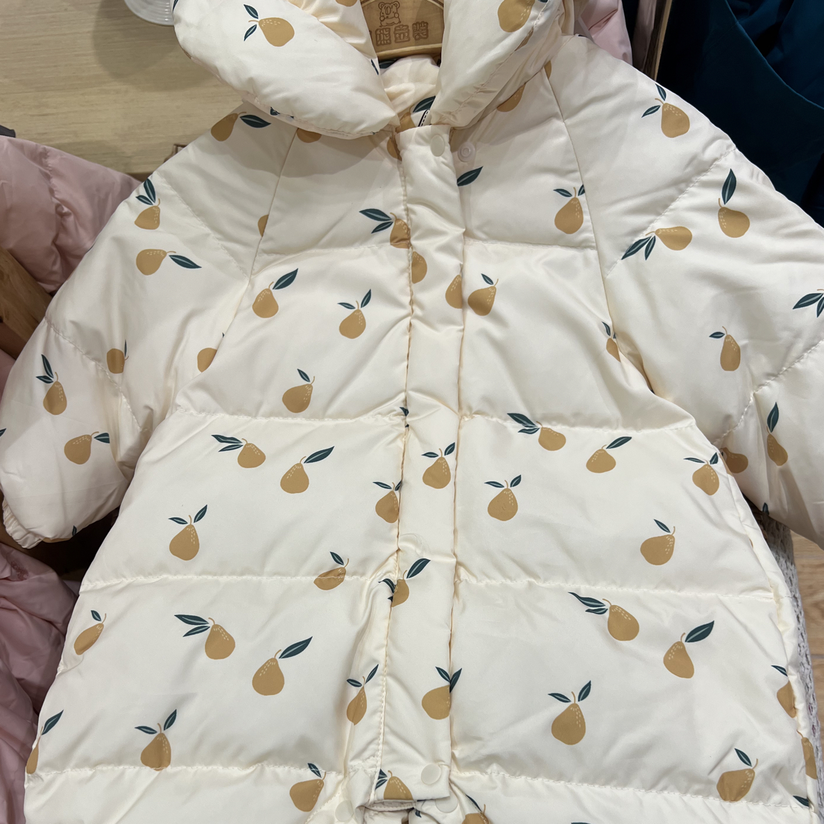 悠比乐乐婴儿连体羽绒服（直播选款）