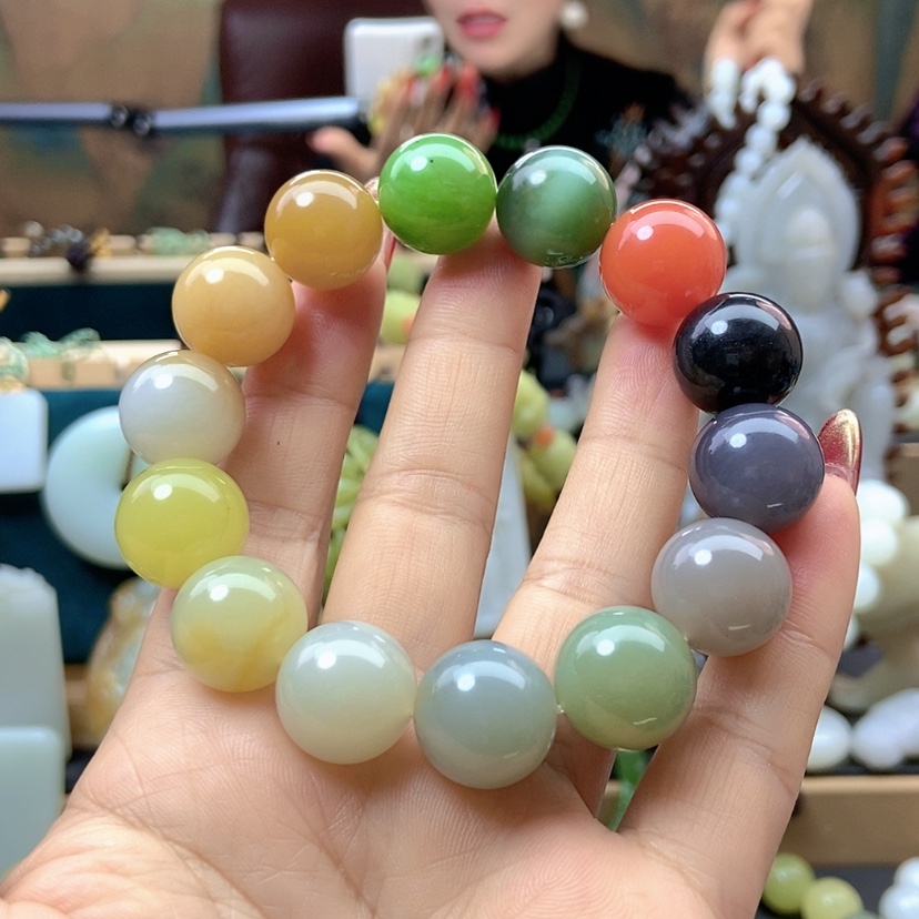【闪购商品】和田玉（糖玉）手链未镶嵌