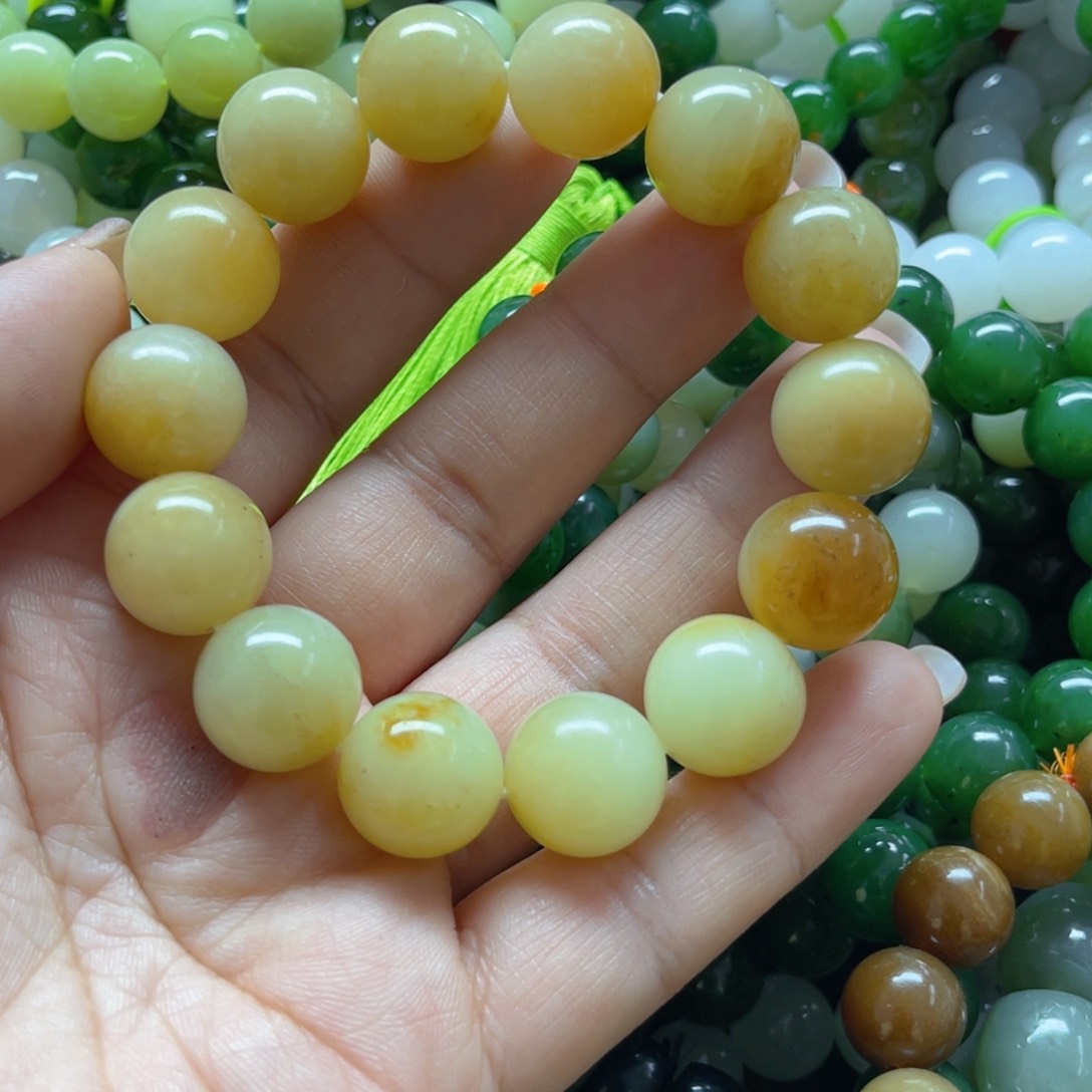 和田玉手链未镶嵌