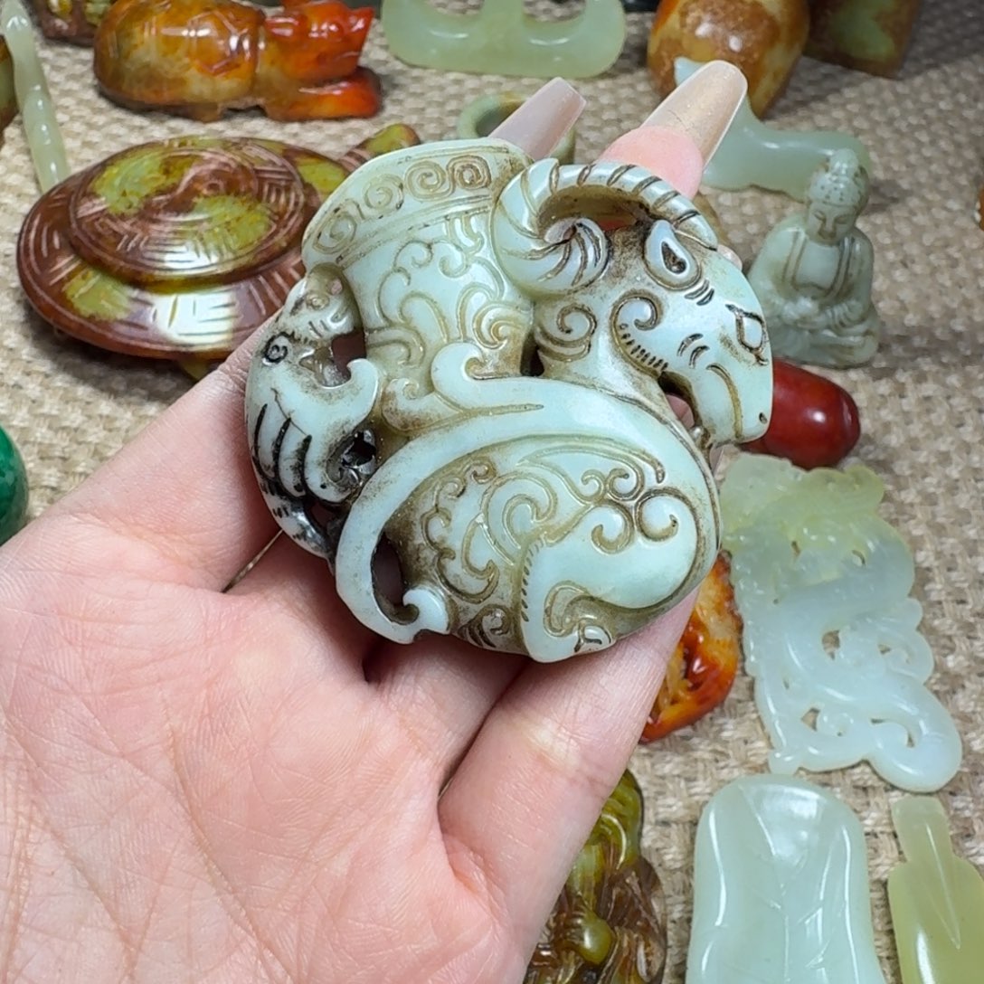 吊坠白玉菩提挂件