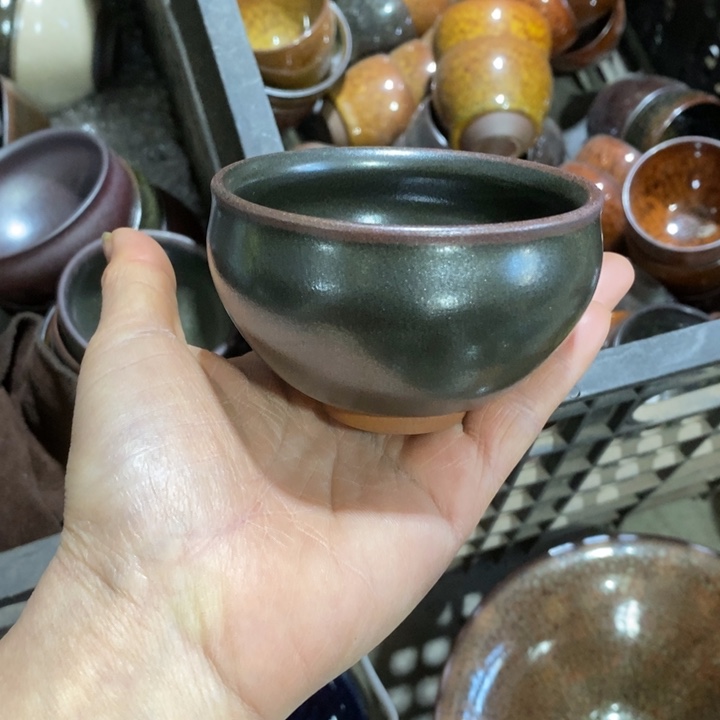 A***.茶盏建阳建盏微瑕柴烧