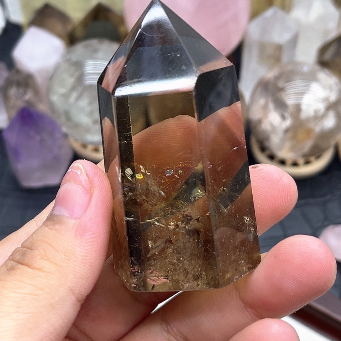 清***静珠宝半成品水晶未镶嵌49