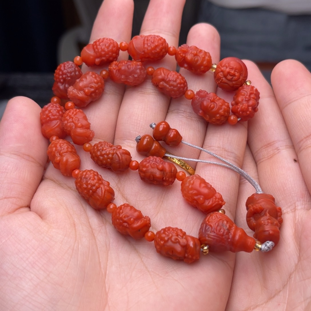 南红玛瑙配饰卡10毫米左右未镶嵌