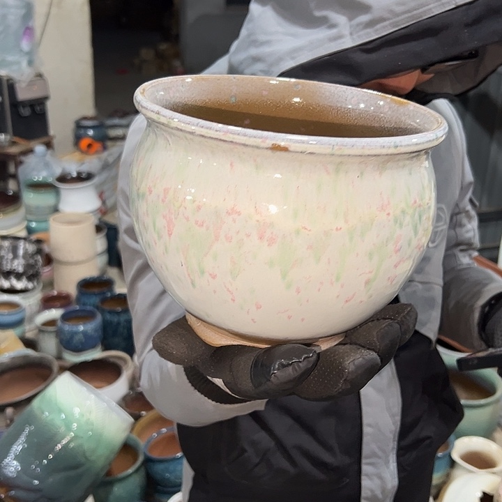 微瑕盐酥鸡鸡啦啦花盆