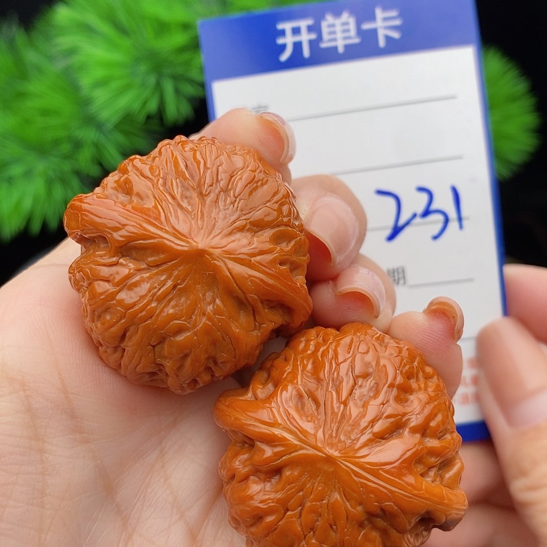 文玩核桃把件37.5铁锤231