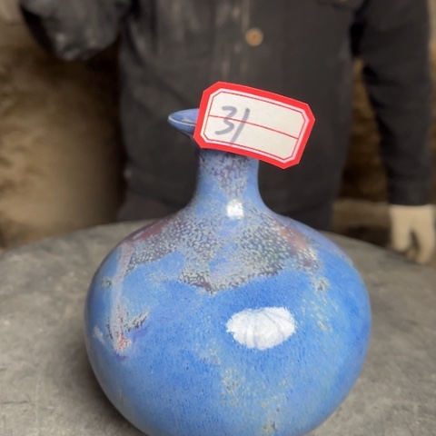 ?*牛家钧窑牛自恒老师钧瓷瓶