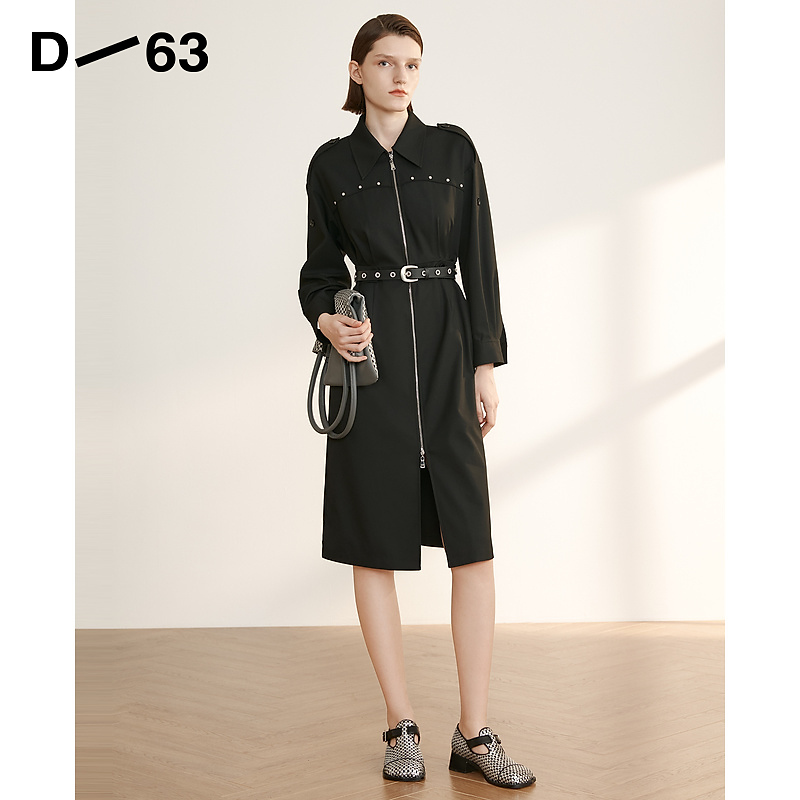 【九月】D63中长袖连衣裙5V1L94094