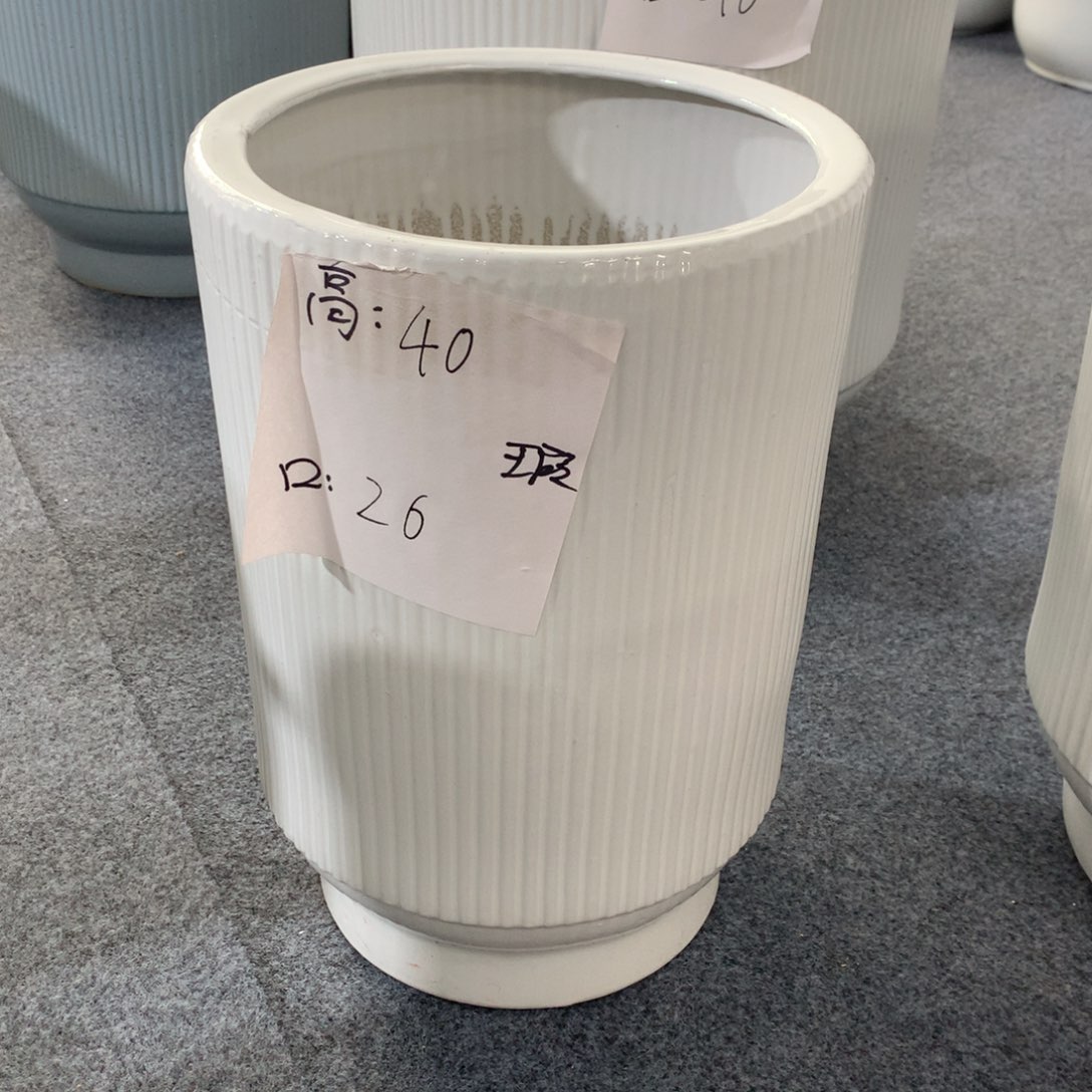 高温陶瓷花盆微瑕