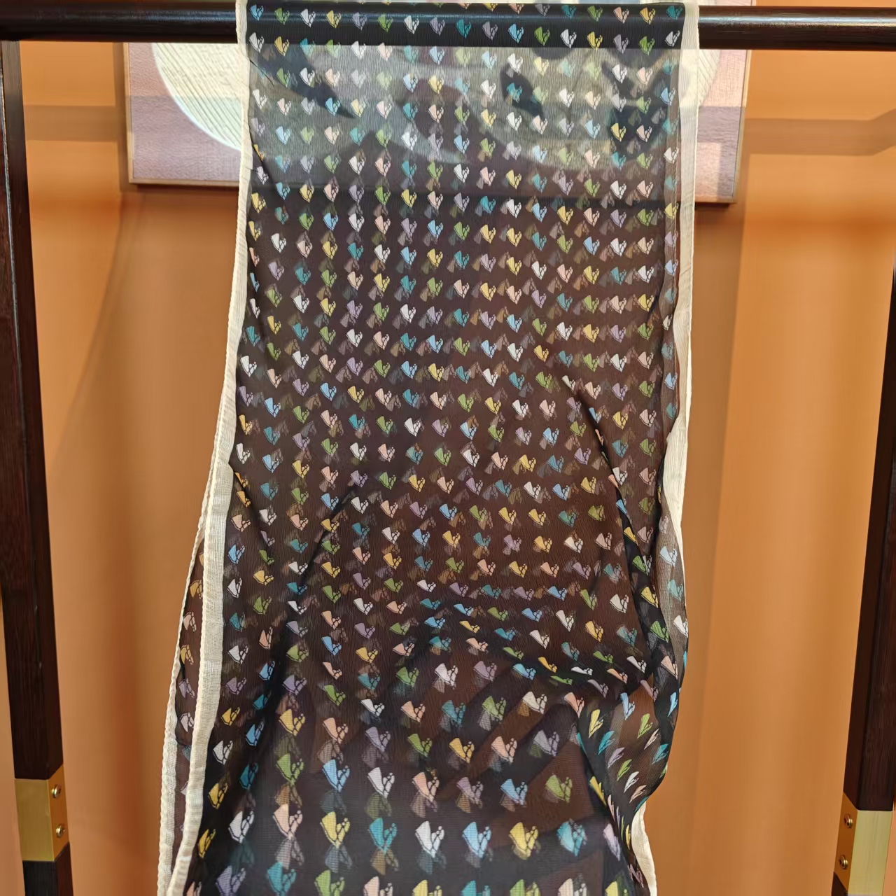 【七彩马头】西丽纱飘带35*140女士时尚品质长条飘带爆款丝巾-X4