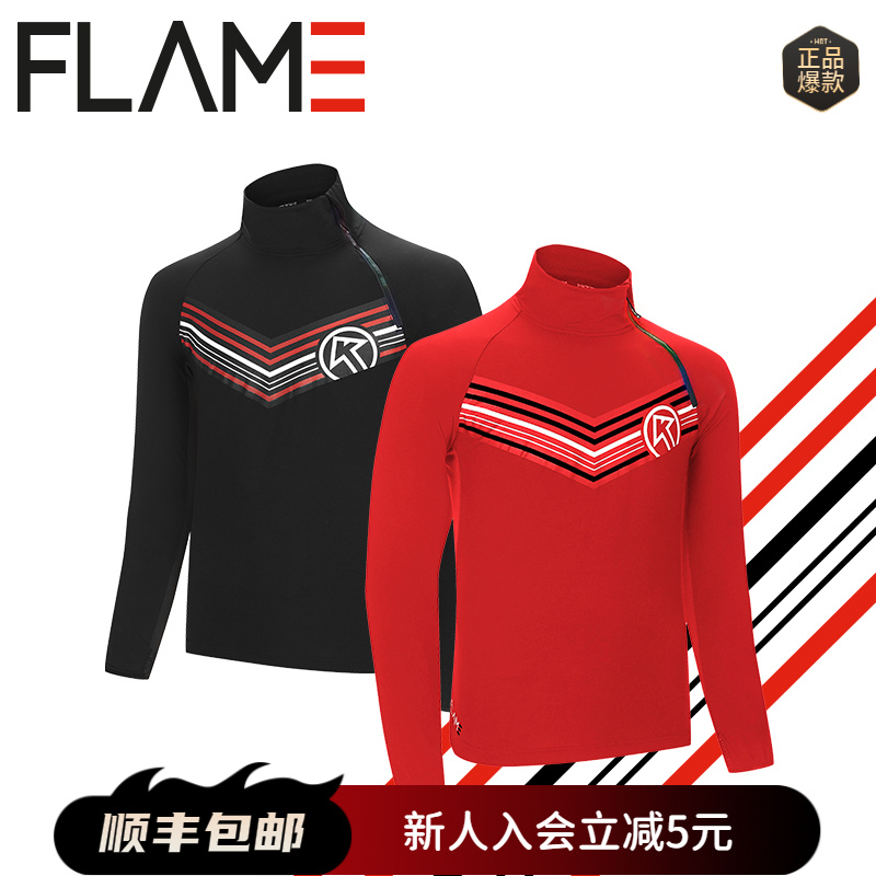 BigK 大K FLAME猎鹰保暖半拉链长袖 城市旅行 户外徒步 秋冬立领