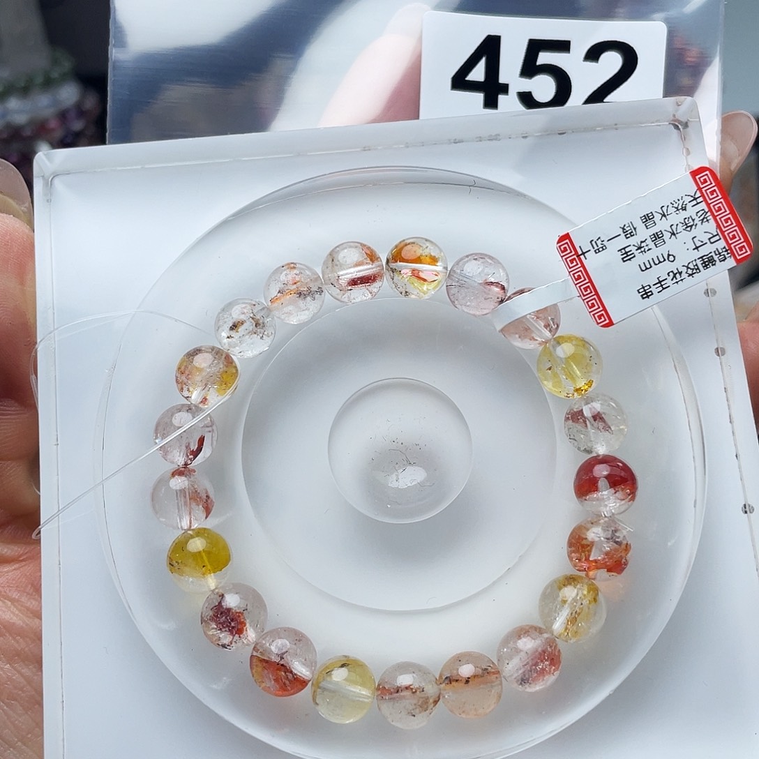 水晶手串452。 未镶嵌胖****麻