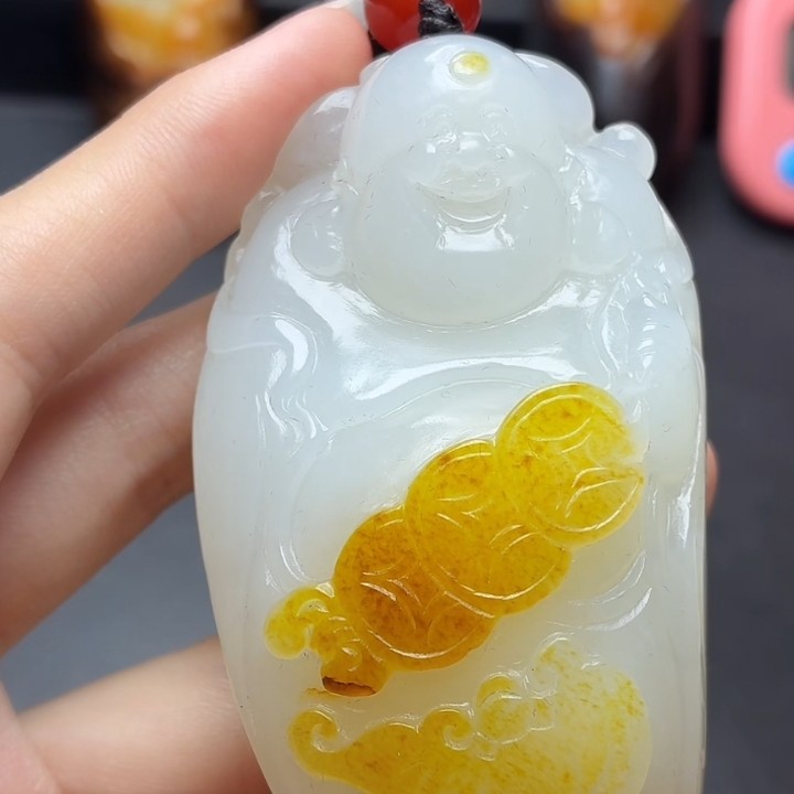 和田玉玉石挂件N1113拍一发一