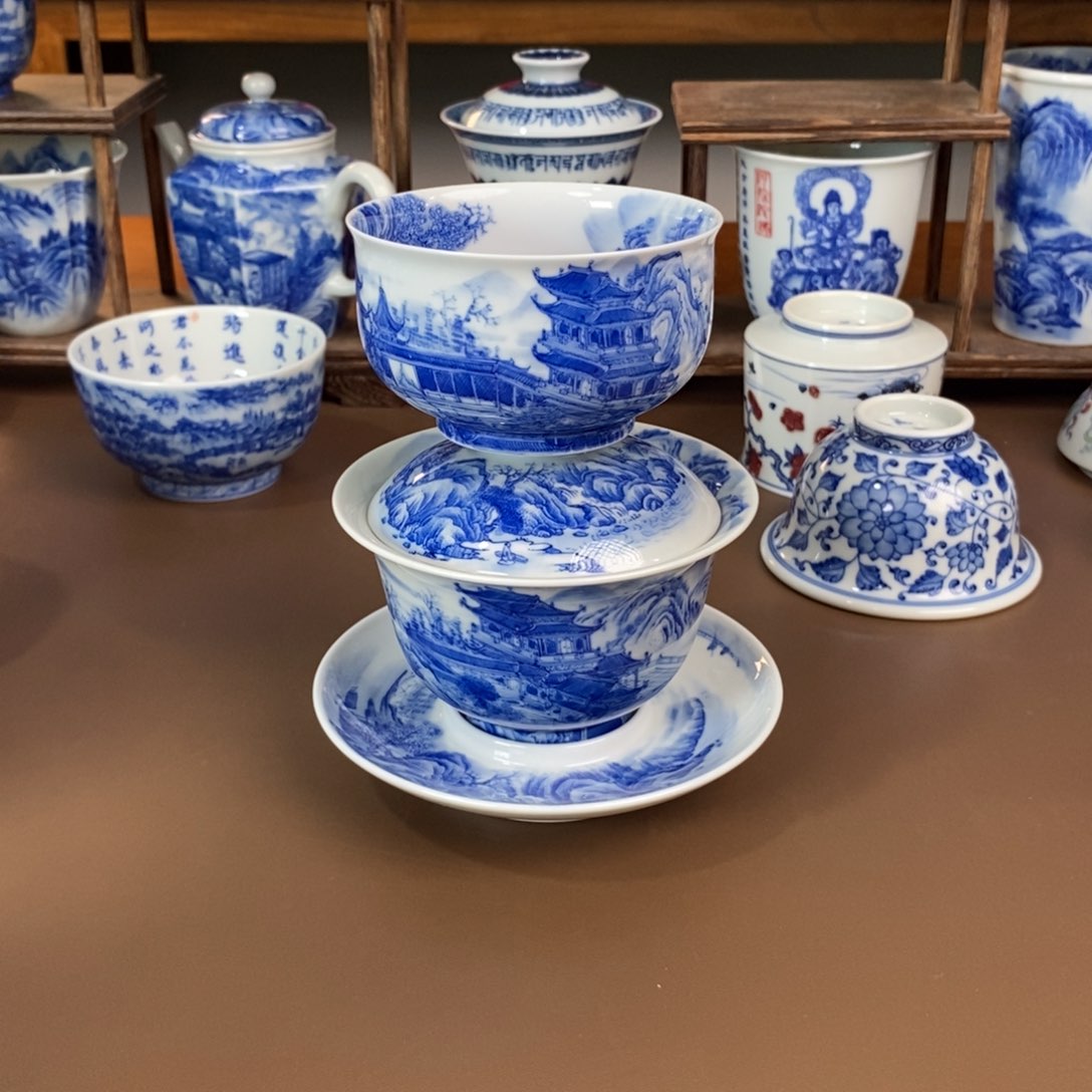 景德镇陶瓷手工手绘