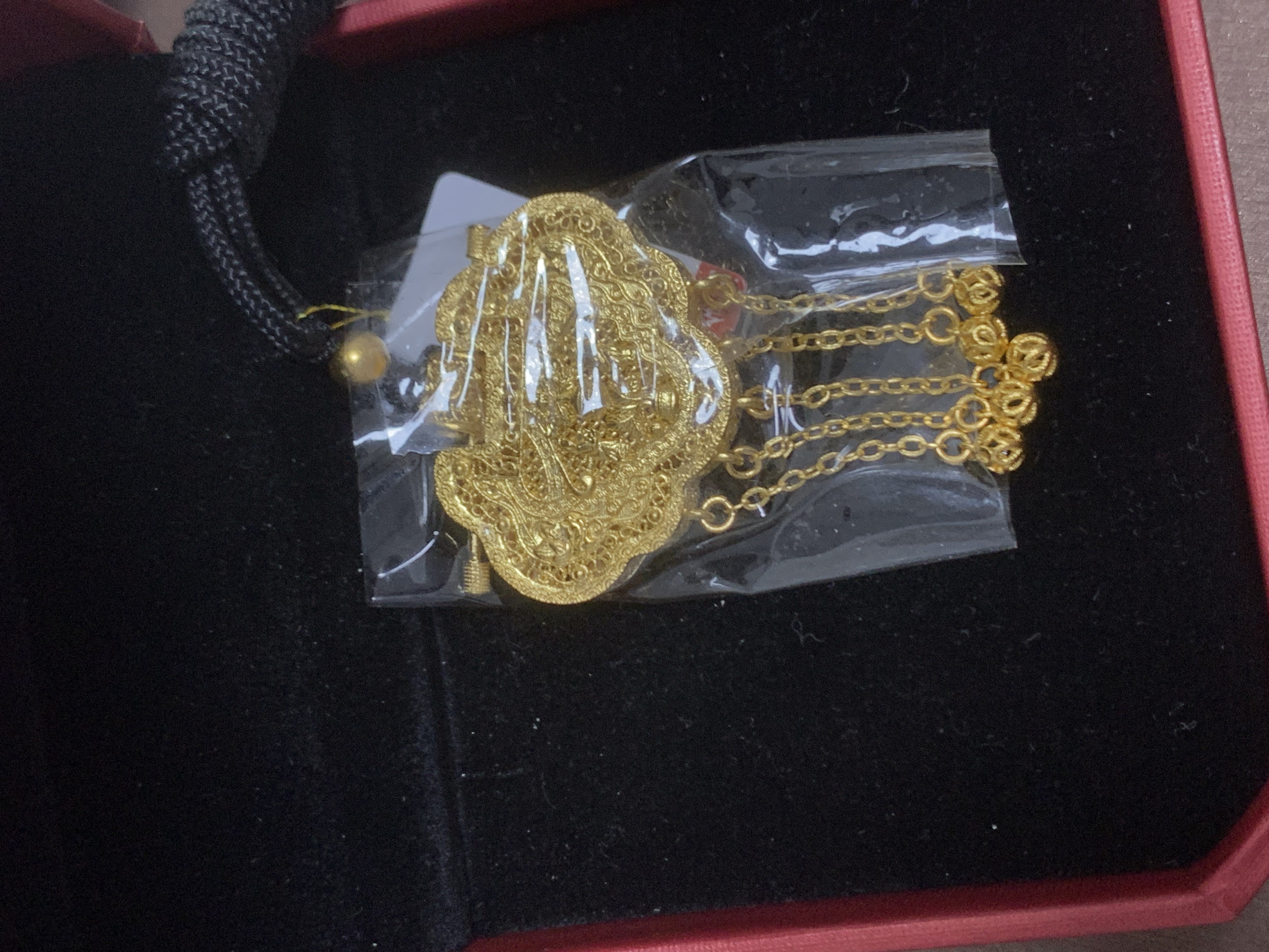 【世纪金时代金店】足金天子门生吊坠