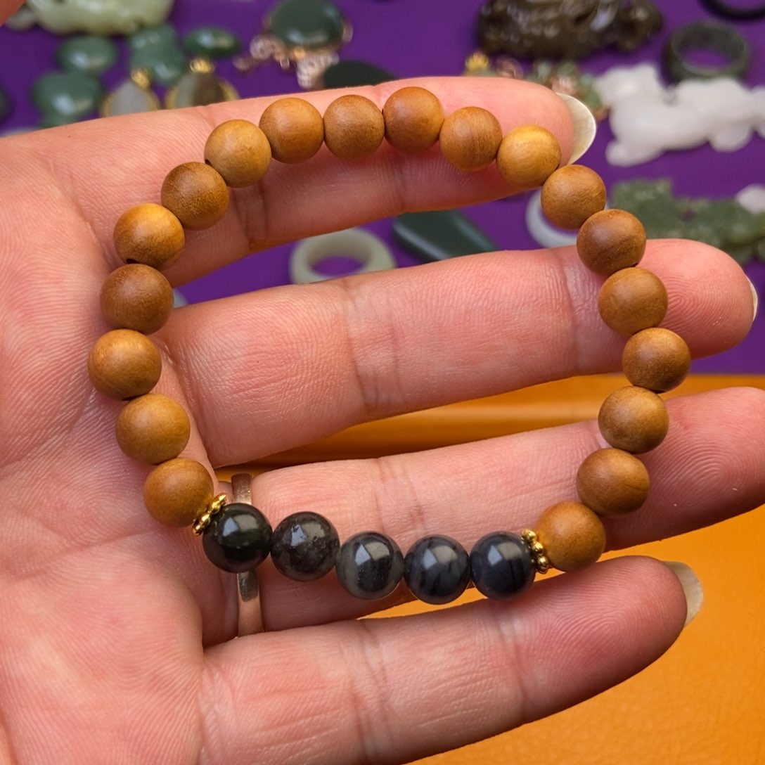 和田玉手链未镶嵌