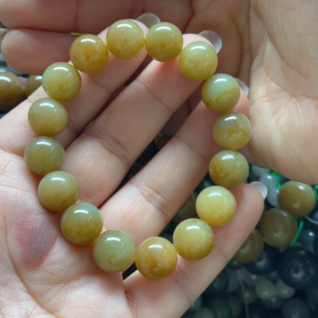 和田玉手链未镶嵌