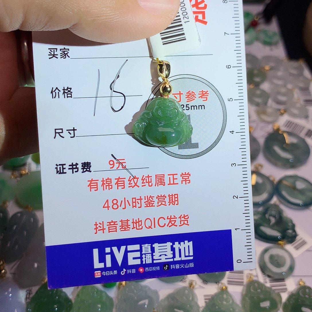 翡翠未镶嵌颈饰未镶嵌