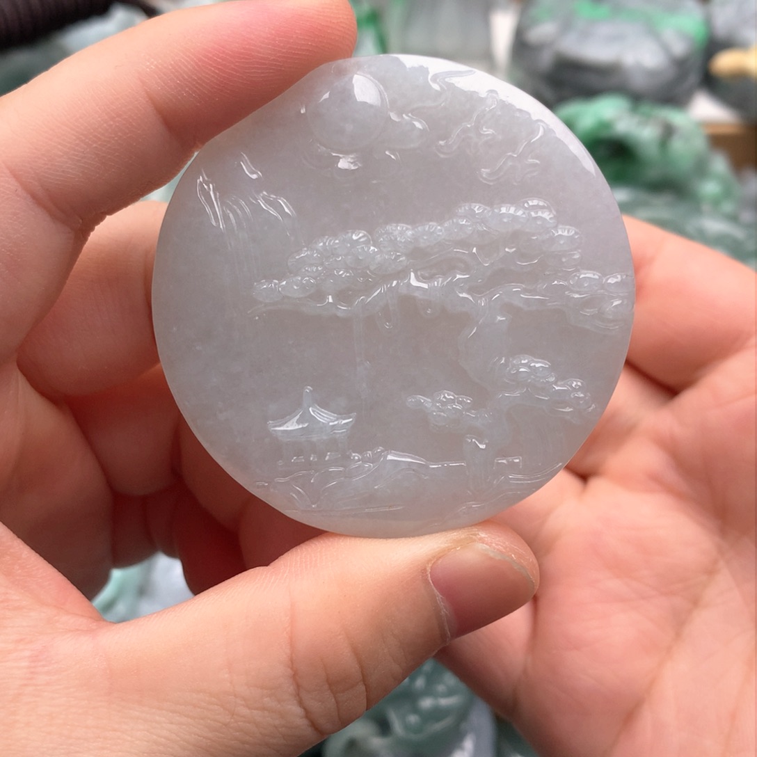 吊坠(不含链)未镶嵌翡翠