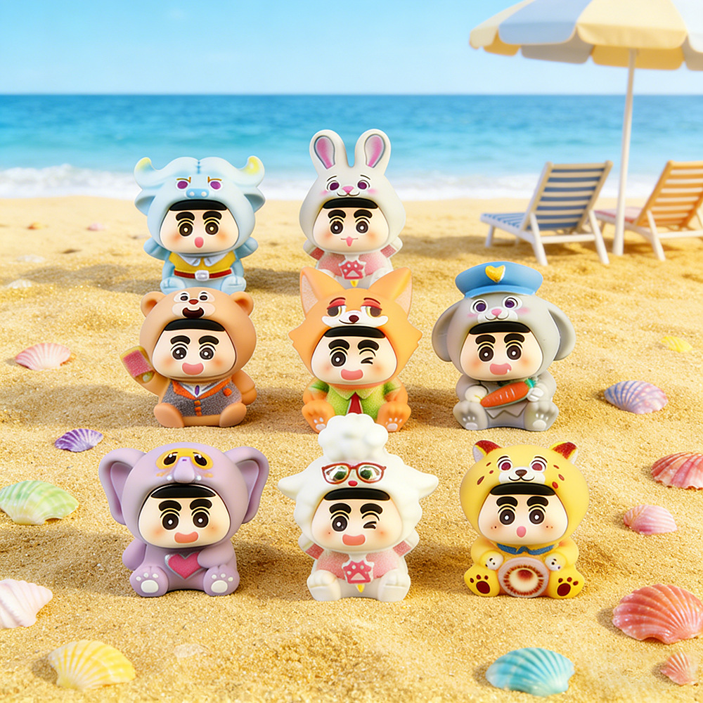 【九宫格 对对】动物城小新 饰品树脂