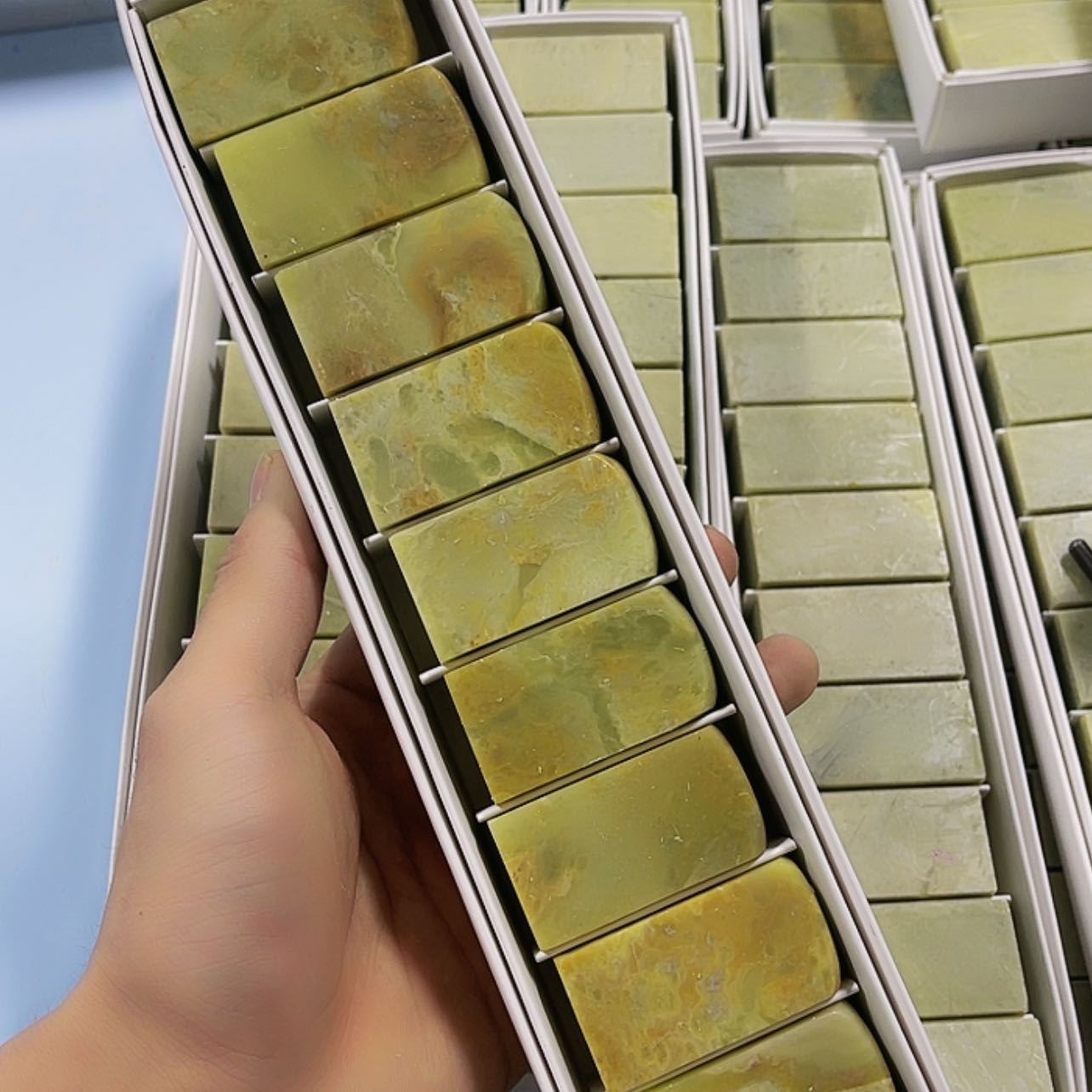 【闪购商品】青田石印石黄花2.5x5，10方