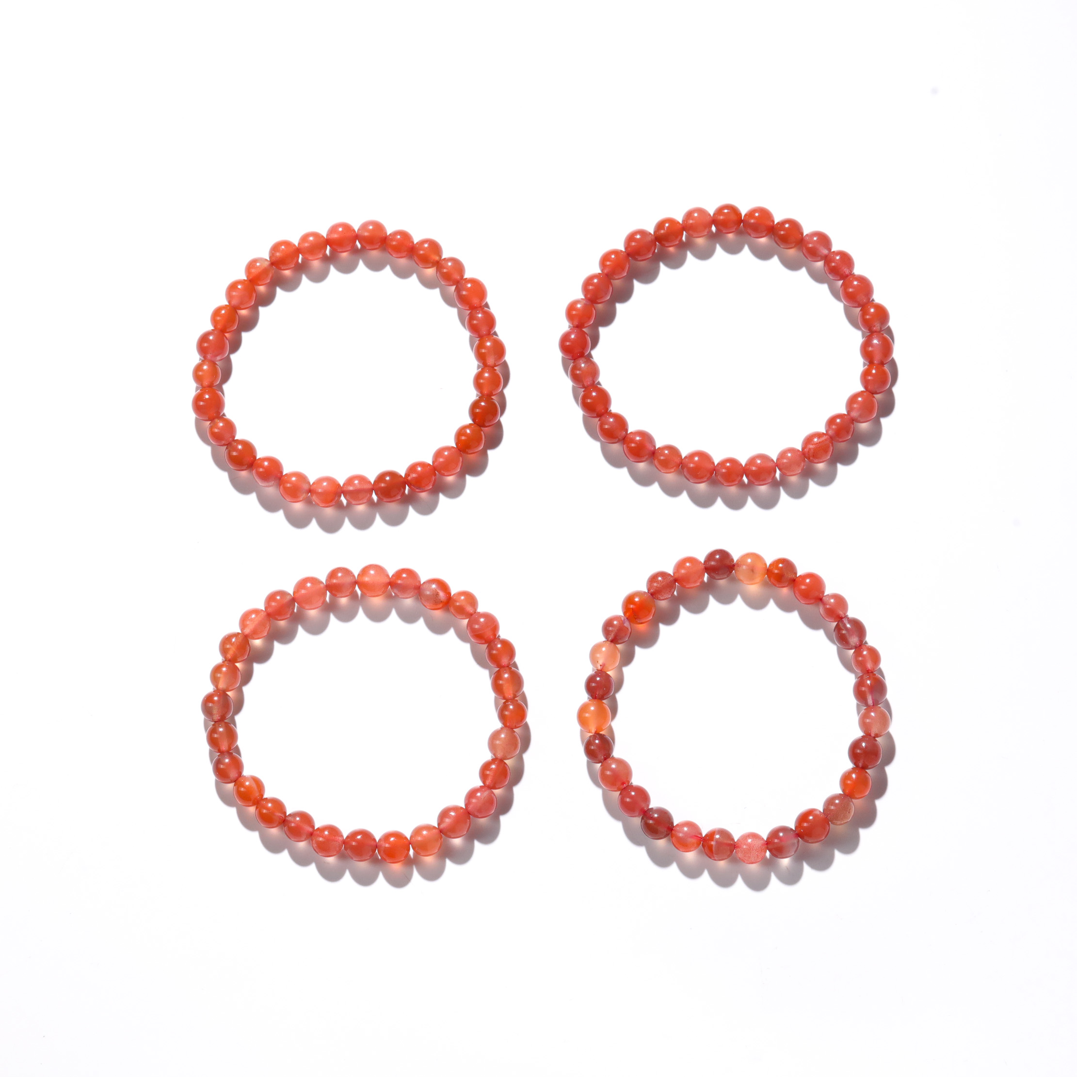 保山南红纯原矿无胶手串多样性发货发其一约6mm约9g+11250207-10