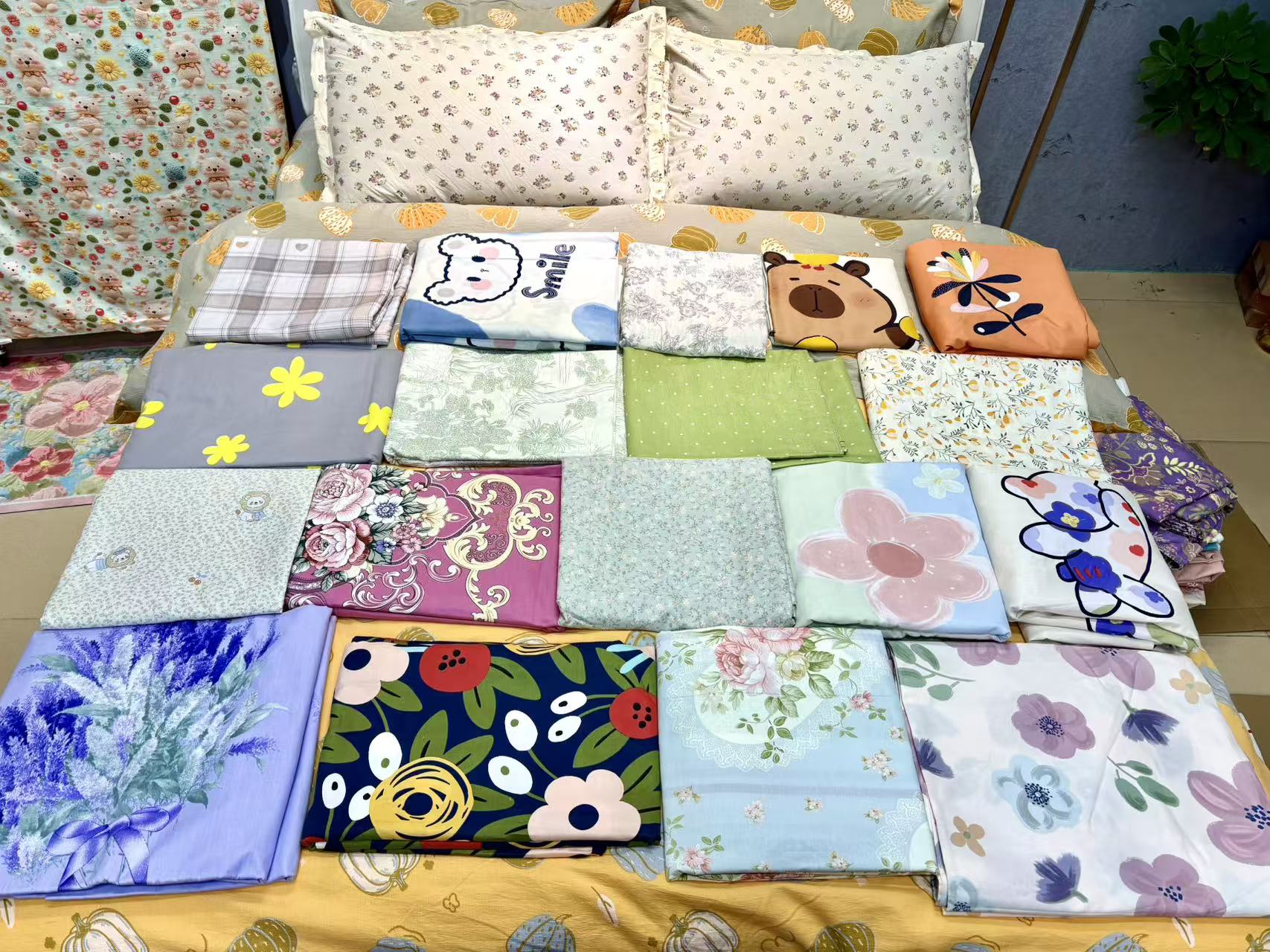 【100％棉】- 断码 - 双人 被套被罩 全棉 四季款