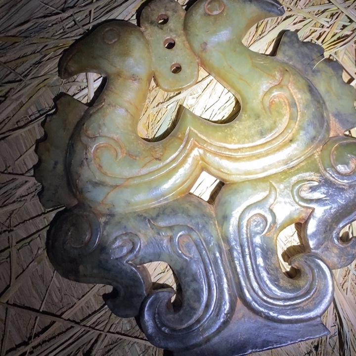 用***4和田玉未镶嵌把件