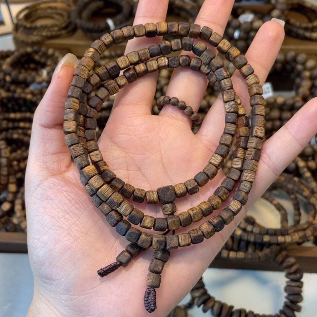 沉香卡5方糖多圈12克