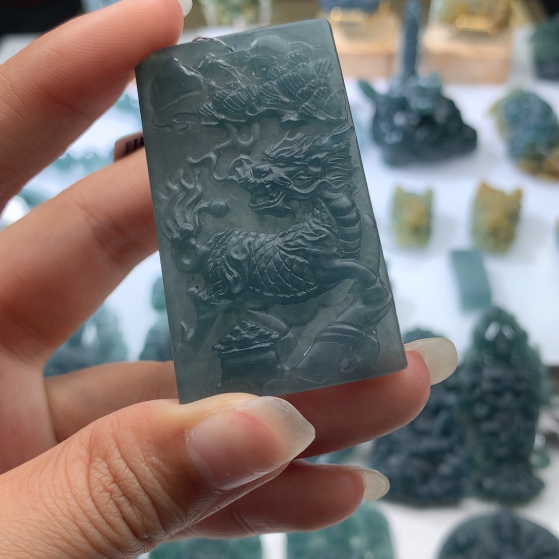 定制翡翠未镶嵌毛货不退不换