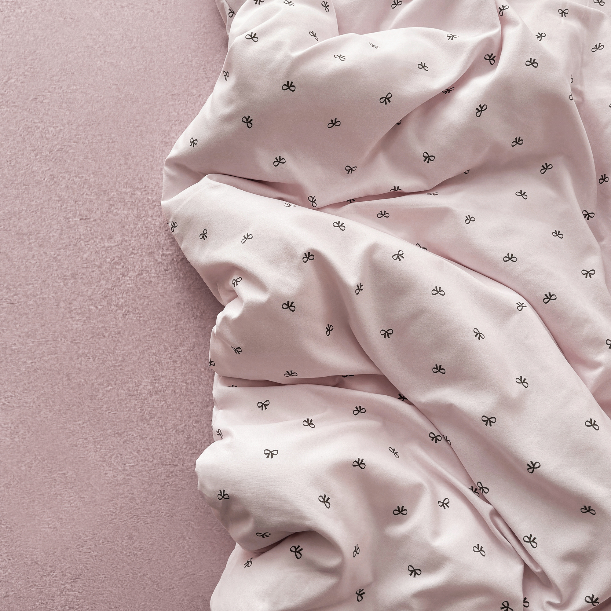 断码清针织双层纱四件套