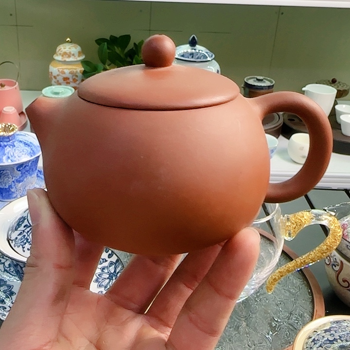 青花瓷器茶具套装旅行套装 茶叶罐玻璃杯等