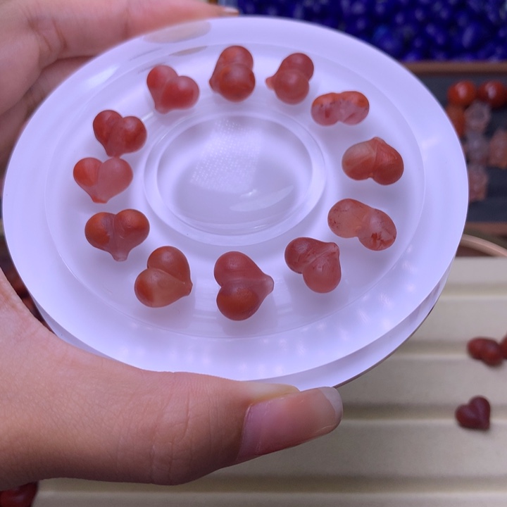 千***雨南红玛瑙未镶嵌珠宝半成品55