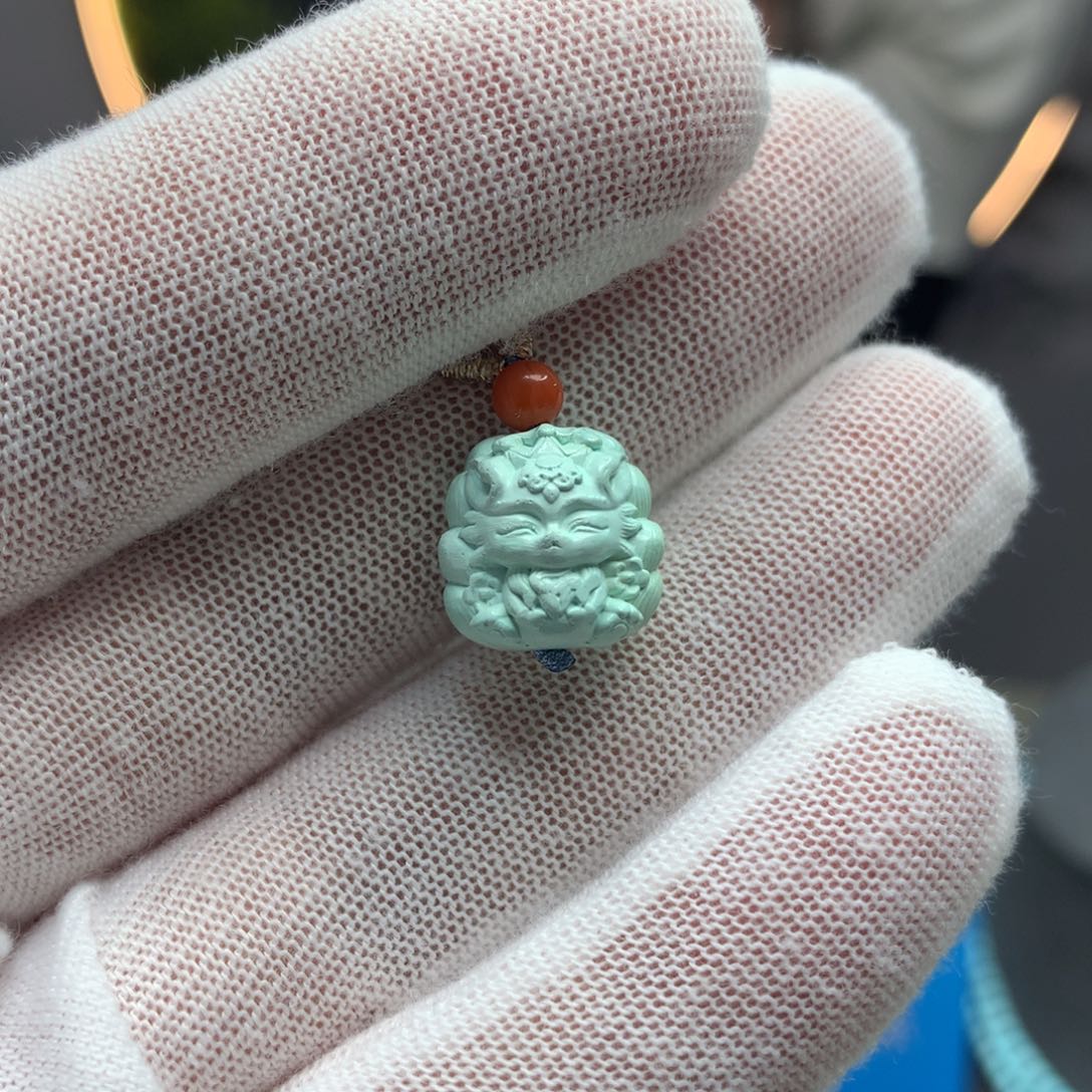 绿松石挂件未镶嵌