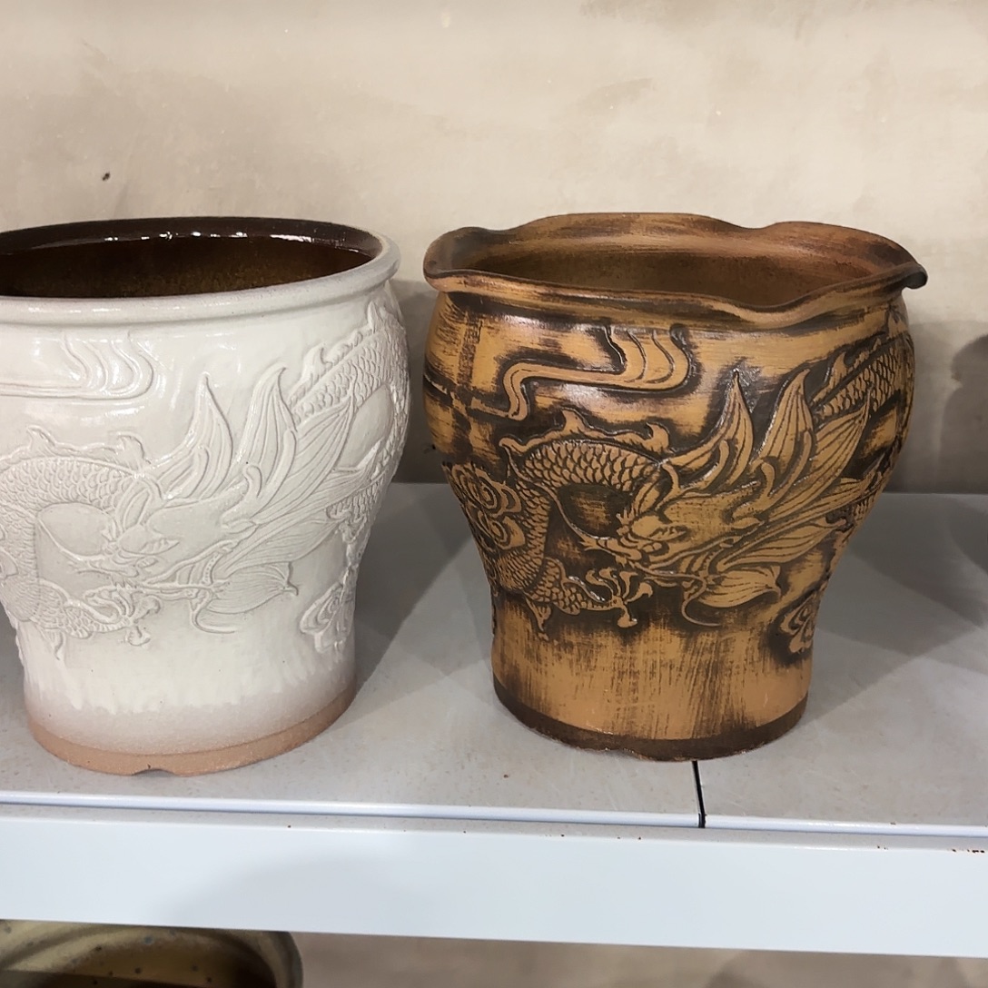 正品两个高21/21红陶