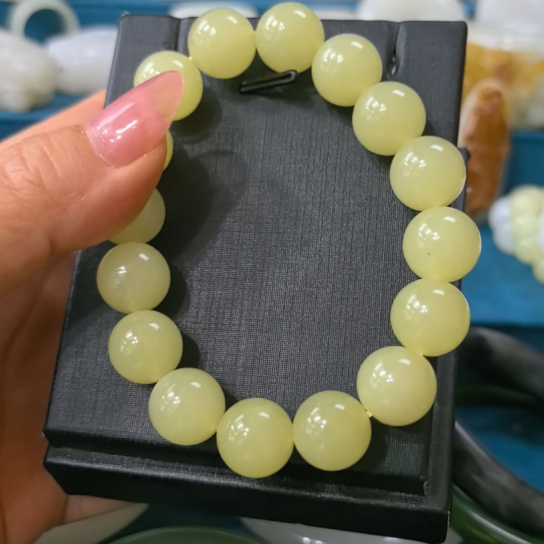 和田玉手串未镶嵌我***雅