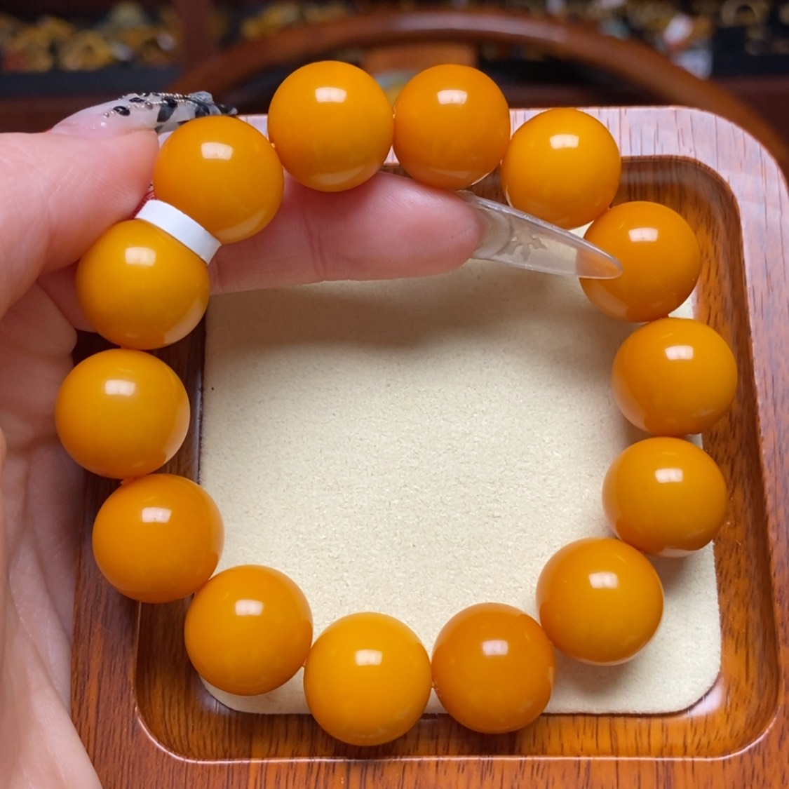 【闪购商品】蜜蜡手链未镶嵌手串