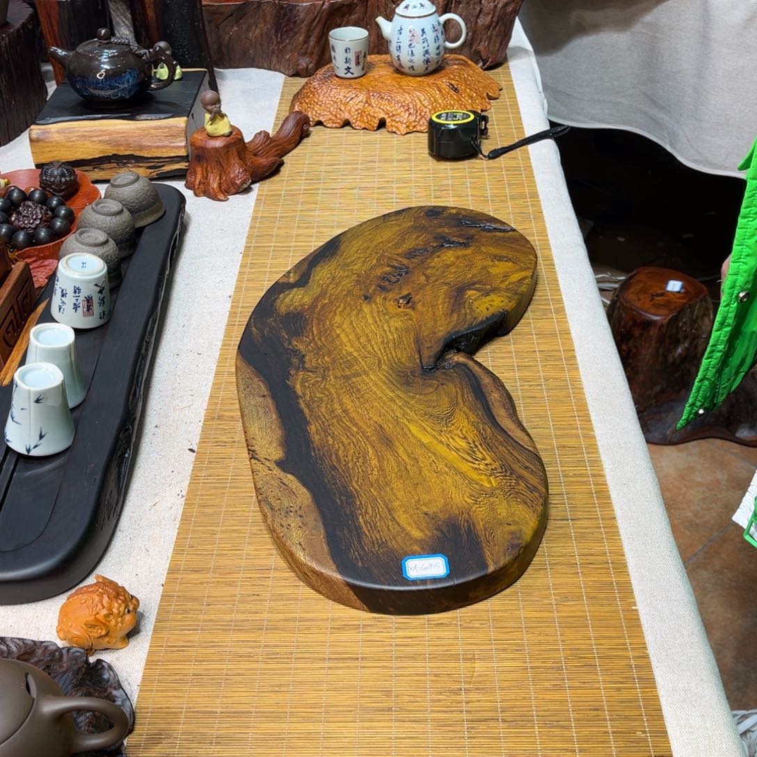 缅甸鸡翅木干泡盘