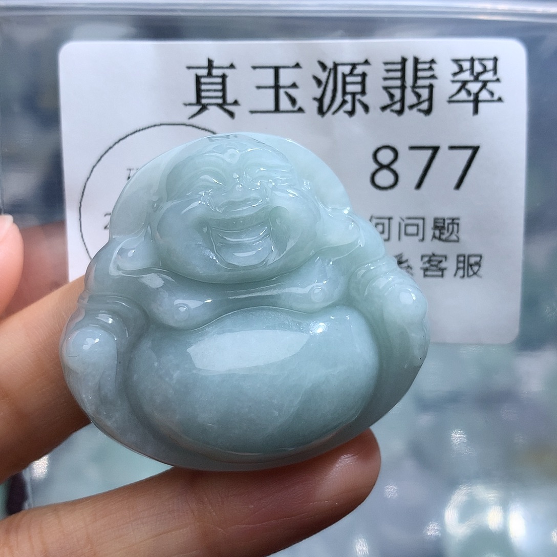 翡翠未镶嵌颈饰877