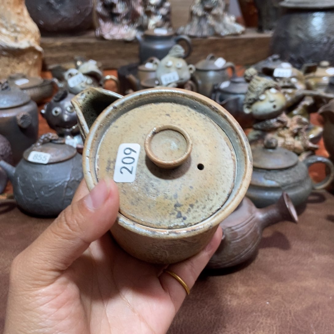 杯子柴烧茶器福利裂