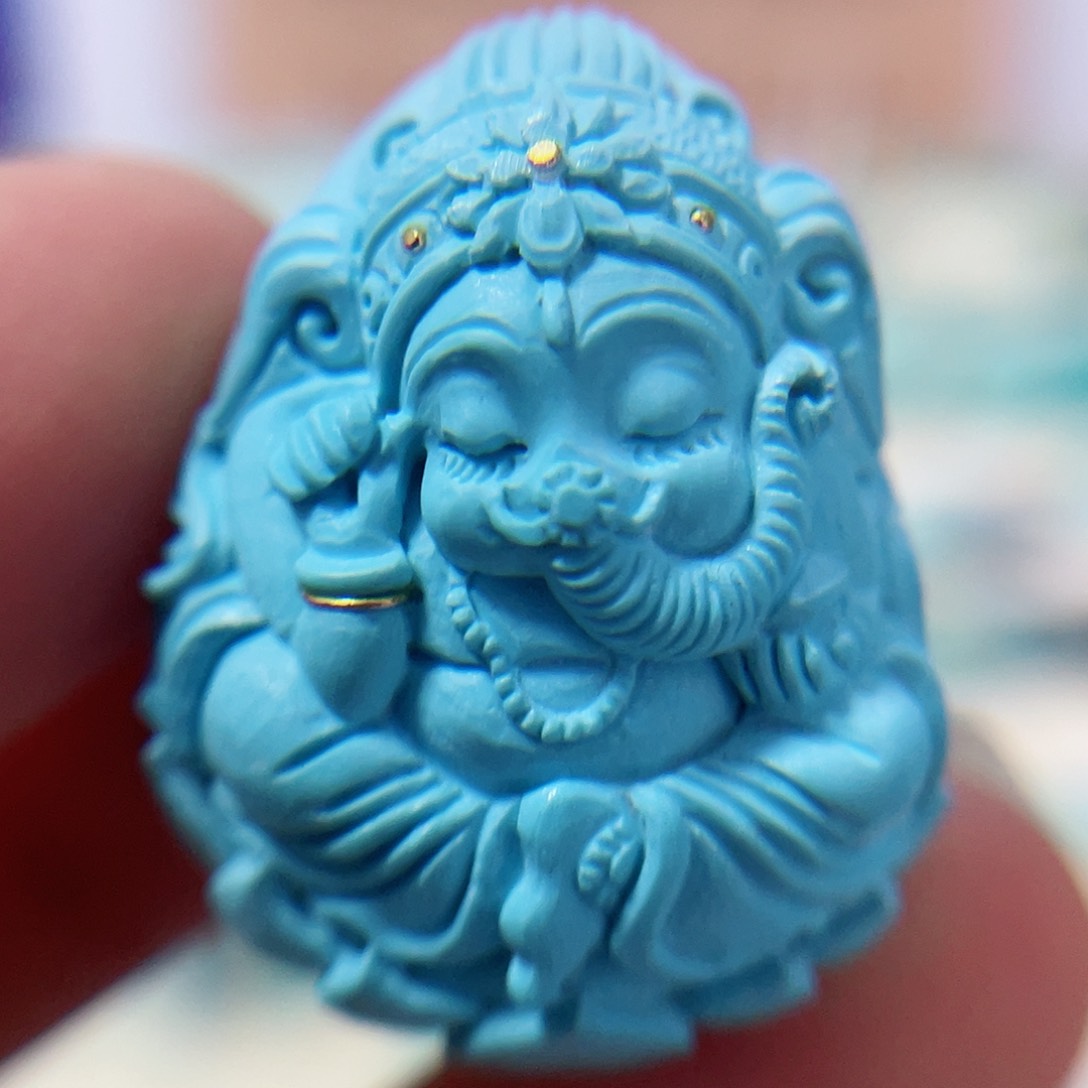 绿松石珠宝奇石未镶嵌