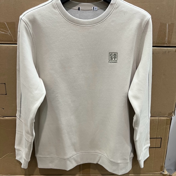 8911撤柜H剪标灰色加绒加厚卫衣休闲男款上衣