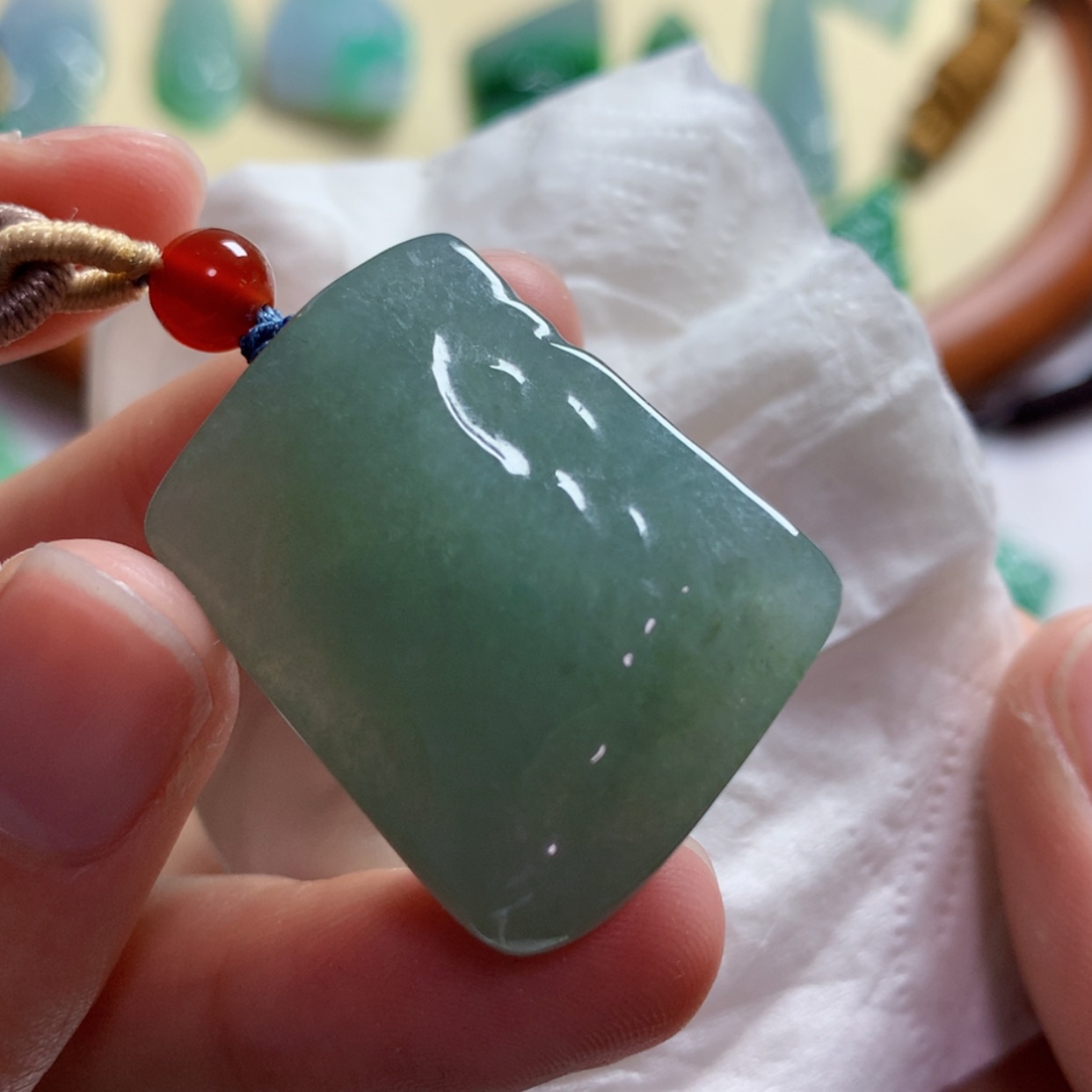 【闪购商品】翡翠吊坠(不含链)未镶嵌 2342