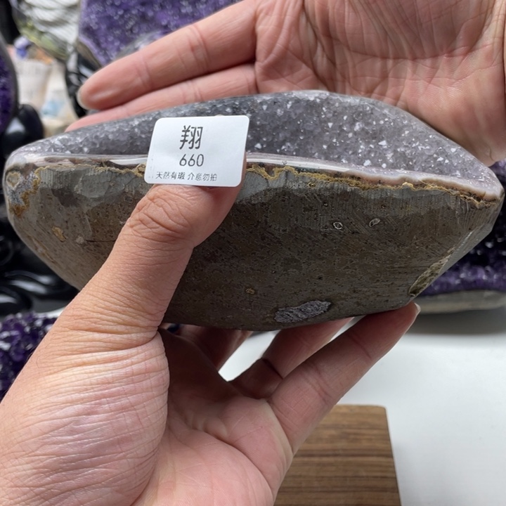 未镶嵌大型摆件（非配饰）紫晶A****了