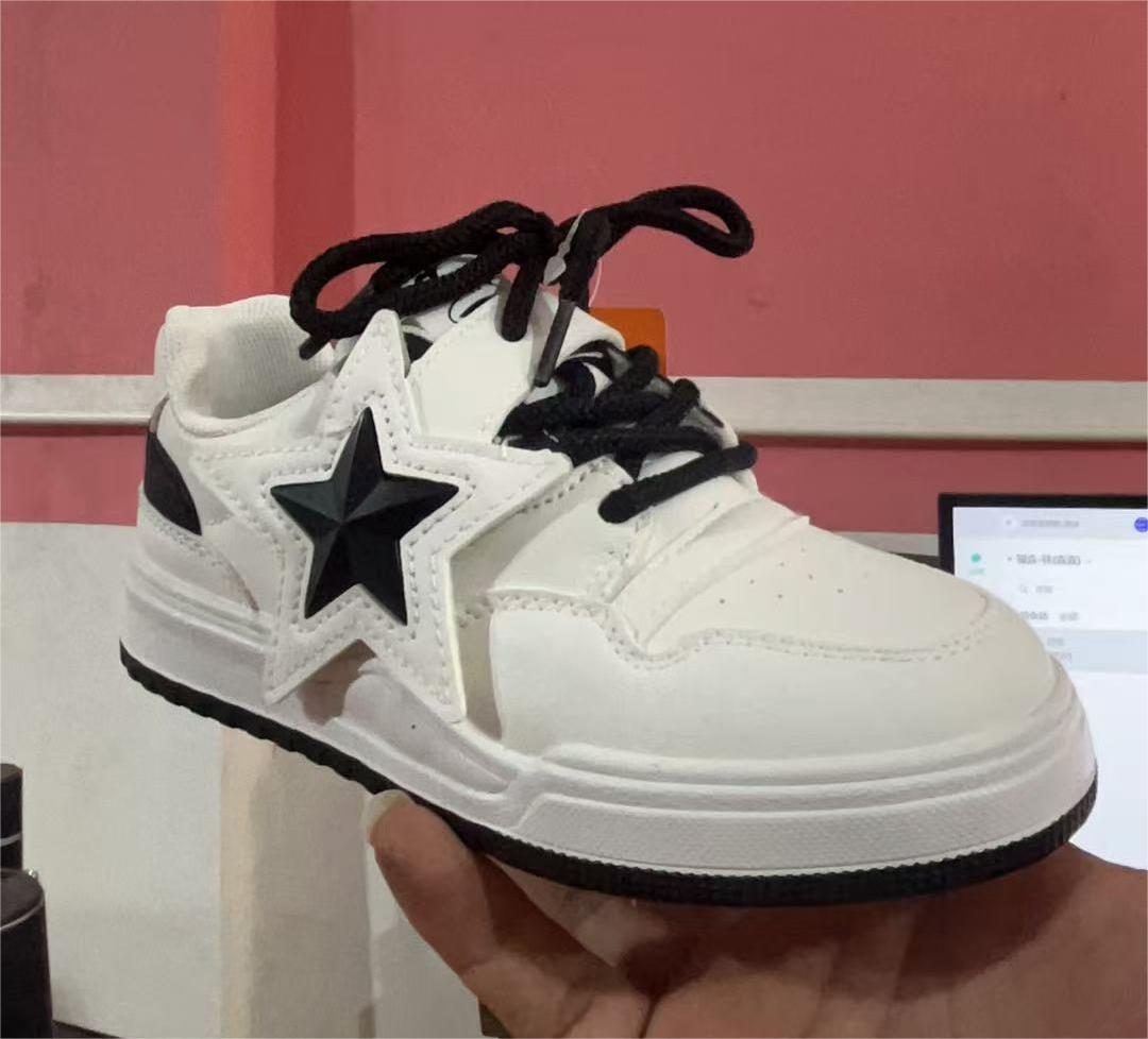 有尺码（脚长+1=内长）D333-D334儿童春秋款四季款网面板鞋四季