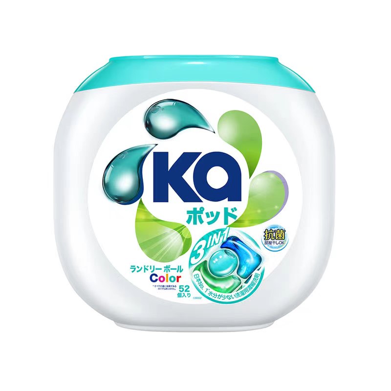 【会员商店】3合1洗衣凝珠（护色）王子Ka 832g(52粒)除螨抑菌浓缩