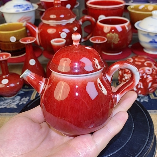 【闪购商品】景德镇名陶坊原矿郎红