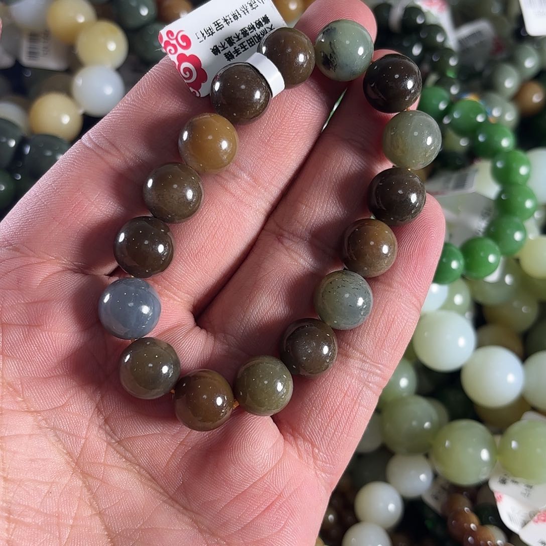 和田玉手链未镶嵌W294