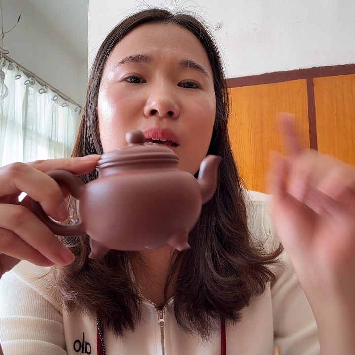 茶壶紫砂原矿紫泥大彬如意260cc