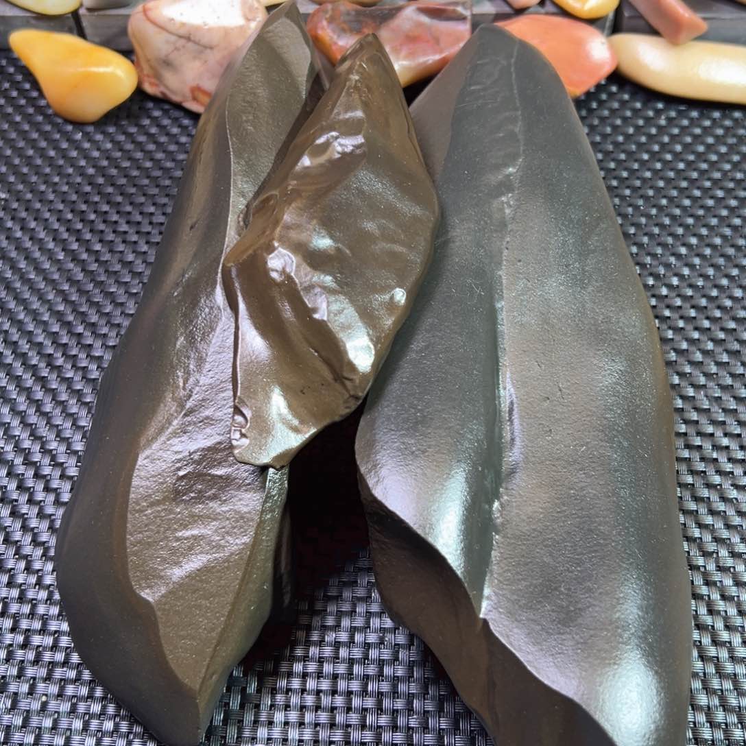 闲*静辉品石泥石原石