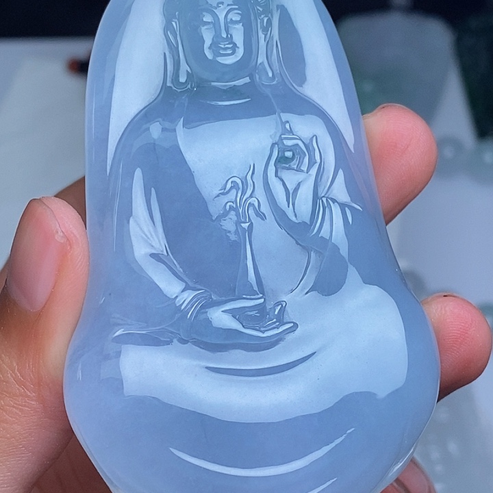 定制翡翠未镶嵌林*观音